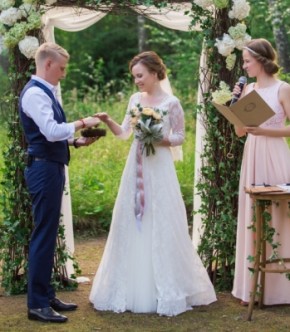 Рустикальная свадьба Юры и Оли в бутик-отеле на природе