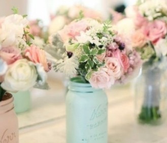 Свадебная палитра: мятный, бледно-розовый, соломенный, золотой Свадебная палитра: мятный, бледно-розовый, соломенный, золотой