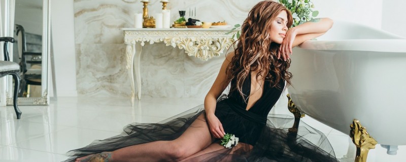 Я очарована... Black and Gold Evening Bride Boudoir Я очарована... Black and Gold Evening Bride Boudoir